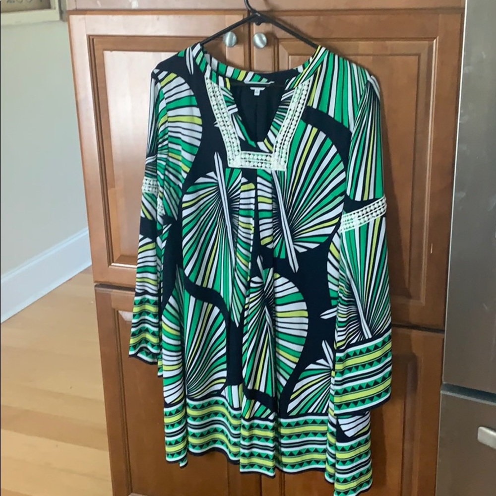 Crown and ivy palm dress